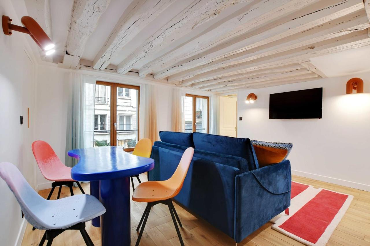 Joyful Apartment - 2Br-6P - Louvre-Rivoli Paris Exterior foto