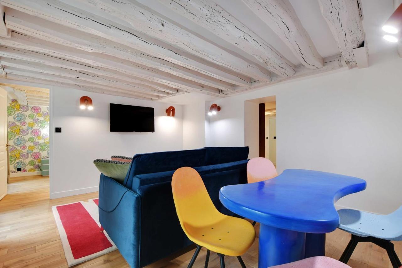Joyful Apartment - 2Br-6P - Louvre-Rivoli Paris Exterior foto