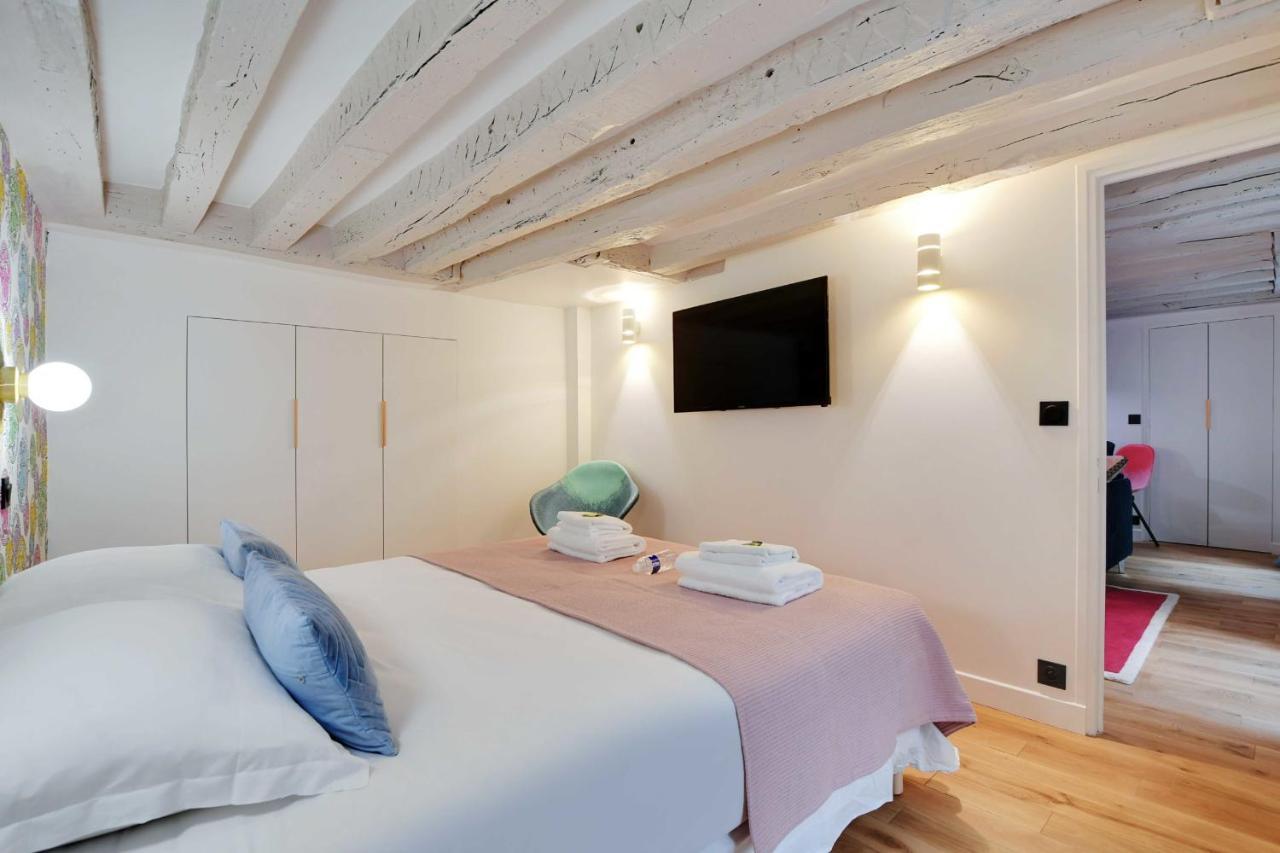 Joyful Apartment - 2Br-6P - Louvre-Rivoli Paris Exterior foto
