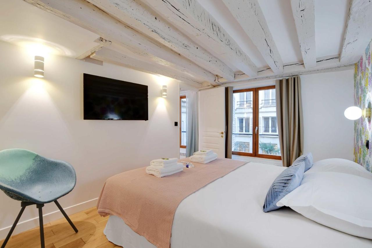 Joyful Apartment - 2Br-6P - Louvre-Rivoli Paris Exterior foto