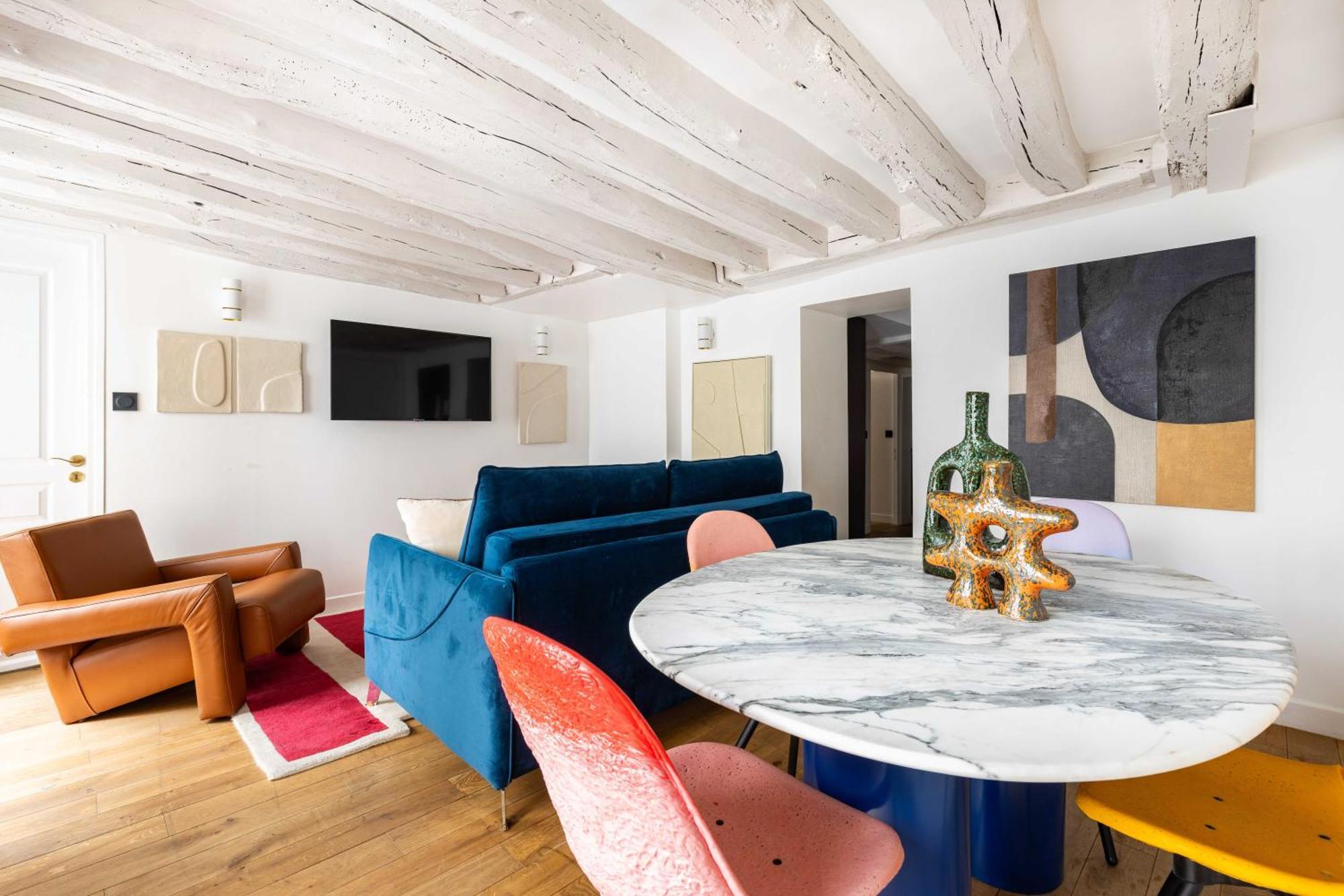 Joyful Apartment - 2Br-6P - Louvre-Rivoli Paris Exterior foto
